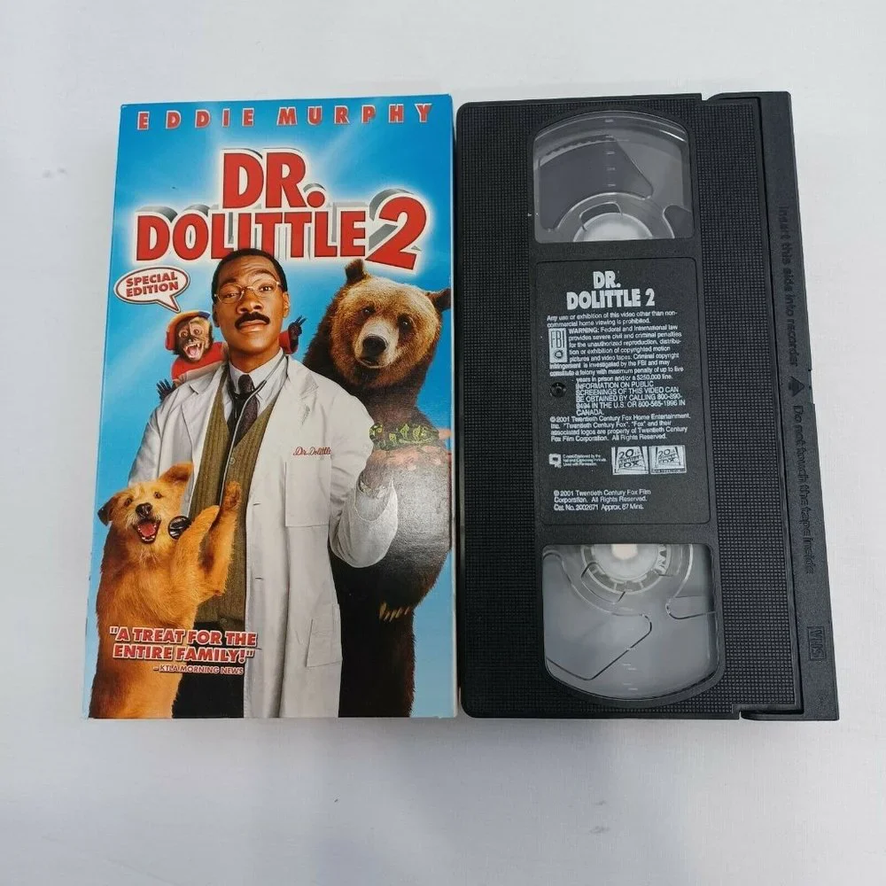 Dr. Dolittle 2 Special Edition (VHS, 2001) Tape